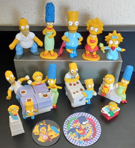 Figuras Sonrics, Los Simpsons, Cartoon Manía, Comida Y Cena