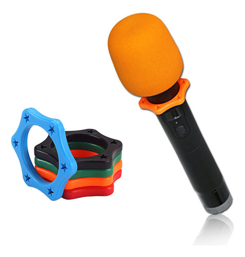 Juego De Anillos Antivuelco For Micrófono Inalámbrico Portá