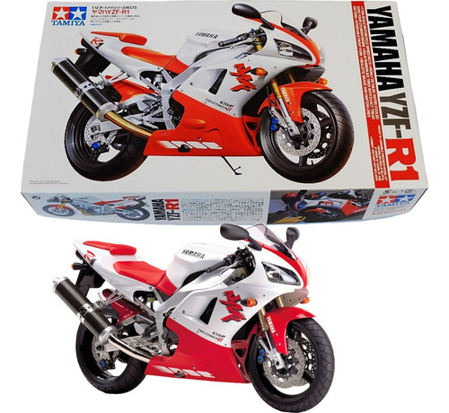 Tamiya Yamaha Yzf R1 Kit Plastimodelismo Moto 1/12