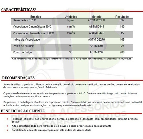 Total Transmission Axle 7 80w-90 Api Gl-5