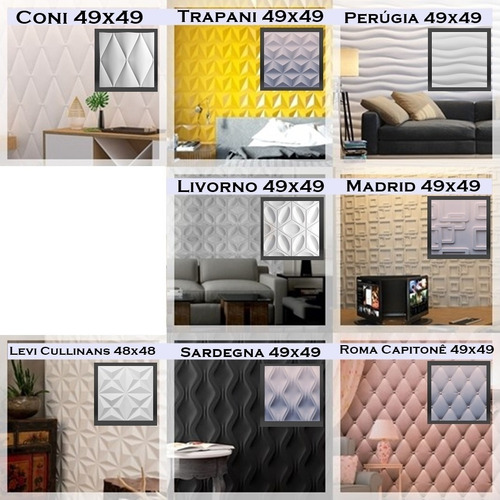Forma Molde De Gesso 3d E Cimento Abs Plástico Pra Placa Fdg