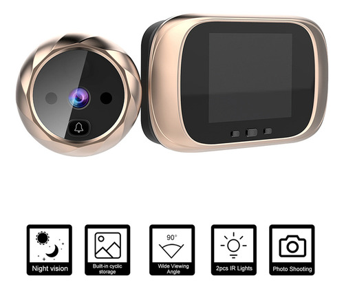 Jk1 Visualizador Digital De Monitoramento De Portas, Câmera