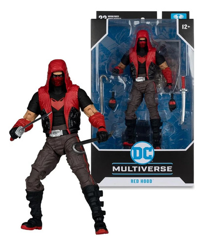 Red Hood(dawn Of Dc) Mc Farlane Toys-dc Multiverse- 7 (Usado)