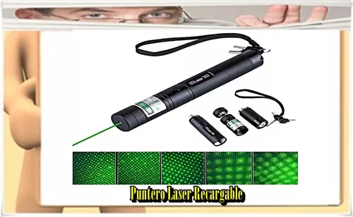 Puntero Laser 303 Verde Recargable Usb Boliches Conferencias