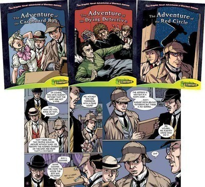 The Graphic Novel Adventures Of Sherlock Holmes Set 3 - V...