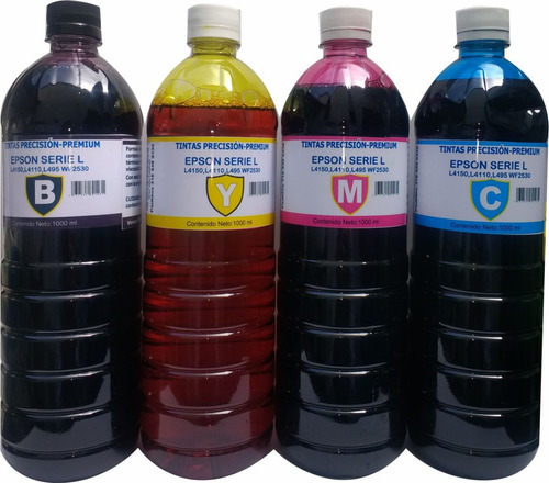 Tinta Para Epson L3110 L4150 L4160/4 Litros Premium