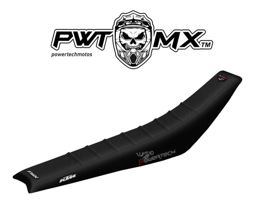 Imagen 3 de 3 de Funda Asiento Plisada Fmx Ktm Sx F Exc 125 250 450 2020