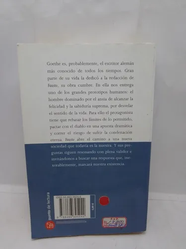 Fausto - Johann Wolfgang Von Goethe - Punto De Lectura