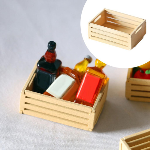 Cesta De Almacenamiento De Frutas Y Verduras En Miniatura