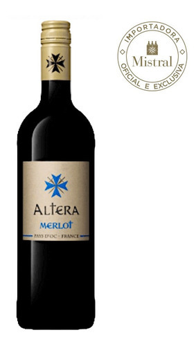 Vinho Tinto Altera Merlot 2019 Schröder & Schyler 750ml