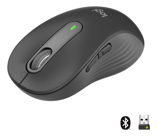 Mouse Logitech M650 Bluetooth 5 Botones 4000 Dpi Color Grafito