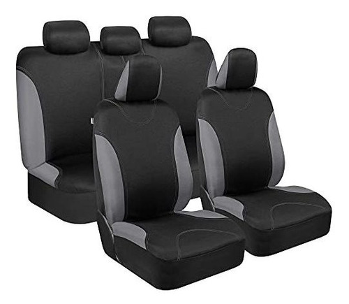 Bdk Os-334-cc Tapicería De Asiento Negro Para Automóvil Cubi