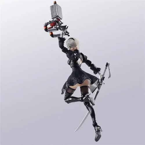 Colección De Figuras Nier: Automata 2b Y Machine Lifeform De