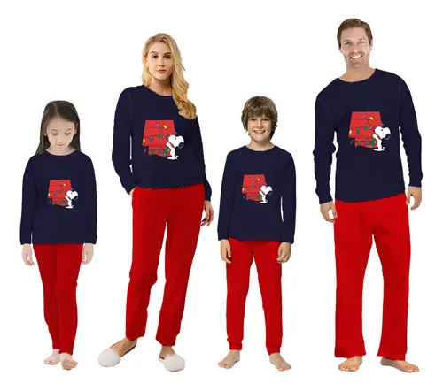 Pijama De Navidad Snoopy Edición Especial