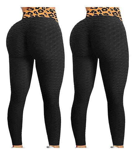 Pantalones De Yoga Con Estampado A La Moda Para Mujer, Talla