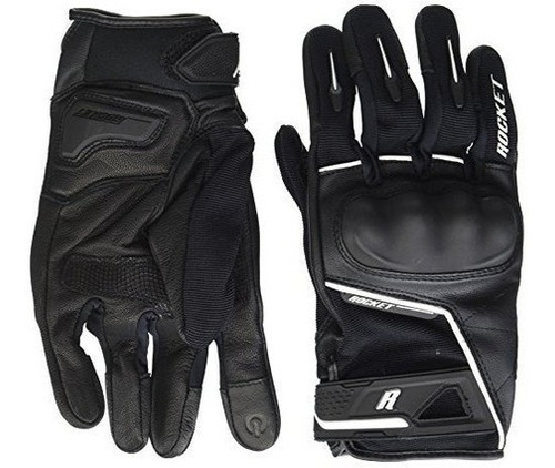 Guantes De Moto Super Rock Para Hombre Joe Rocket (negro)