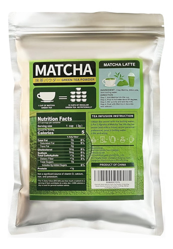 Te De Matcha 1 Libra Americana En Polvo Orgánica