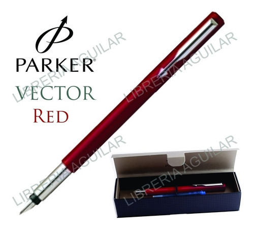 Parker Vector Lapicera Pluma Fuente Escolar Apto Grabado