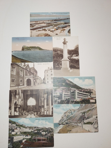 .postales Antiguas .gibraltar