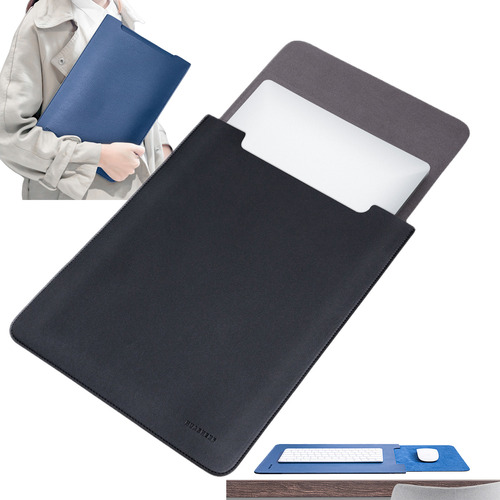 Maletín Para Laptop 13.3 /14 Funda Protectora Y Mousepad Color Negro Tamaño De Pantalla De La Laptop 13.3