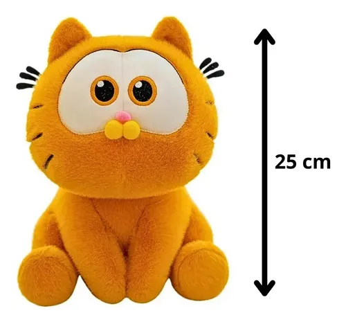 Lindo muñeco de peluche Gar-field, juguete de regalo, almohada de peluche para niño y niña, gato amarillo, animal de dibujos animados para niño (40 cm) | Bodega Aurrera en línea