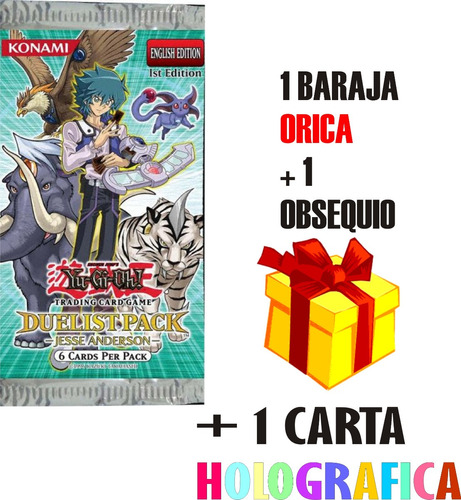 Yugioh Oferta Deck Jesse Anderson 45 Cartas Español Oricas