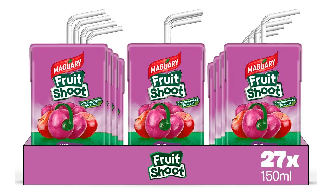 Kit 27 Sucos De Uva Maguary Fruit Shoot Caixinha 150ml