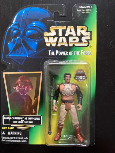 Star Wars Lando Calrissian As Skiff Coleccion Verde Potf