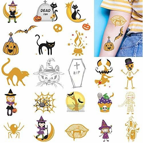 Tatuaje Temporale - Ooopsi Halloween Tattoos For Kids - 72 G