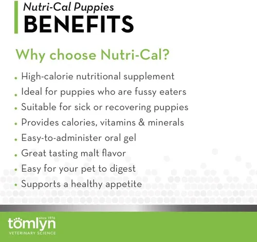 Suplemento Tomlyn Perros Cachorros Nutri Cal Multivitaminico