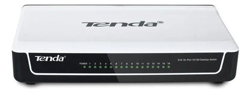 Switch Tenda S16 16 Portas Fast 10/100 Mbps
