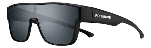 Óculos Rockbros Casual Lente Policarbonato Lente Policarbonato Preto