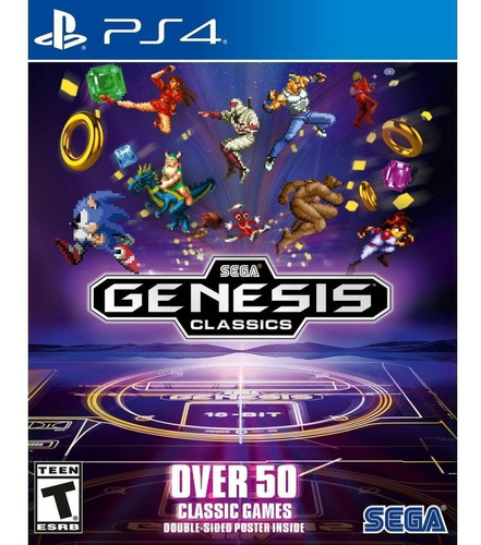 Sega Genesis Classics - Ps4 - Fisico - Megagames