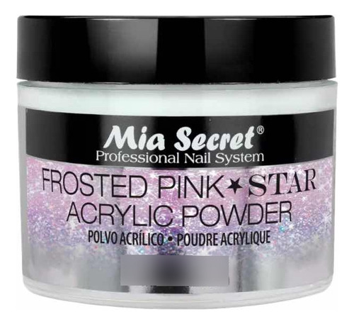 Mia Secret Acrylic Powder Frosted Pink Star 57 Gr