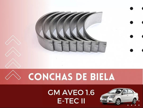 Bielas Gm Aveo Daewoo Lanos 1.6 Bancada Anillos 