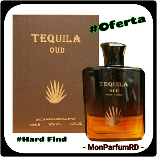 Imagen 1 de 5 de Perfume Tequila Oud. Entrega Inmediata