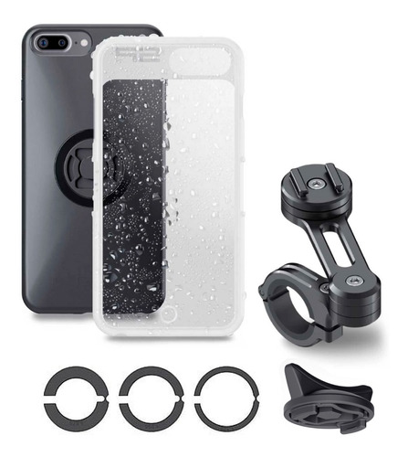 Kit Sp Porta Celular Moto Para Manubrio Funda iPhone 6s Plus