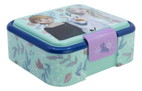 Lunchera Plastica Supreme Multi Compartimiento Stor Merienda Agua Frozen
