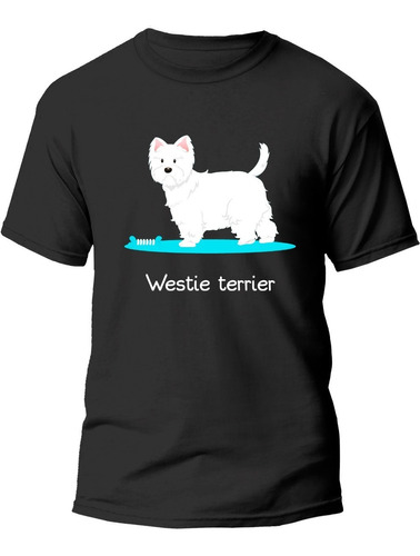 Polera Westie - 100% Algodón - Dtf - Laut - 3a