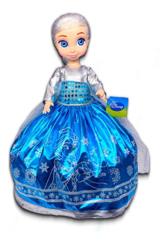 Muñeca Princesa Elsa Frozen 2 Vinil Articulable 40cm