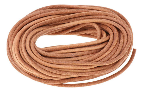 Wu Cordón Cuero La Pu Cordón Redondo Cordón 3mm 3mm