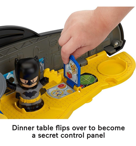 Batman Fisher Price Batimovil Baticueva 2 En 1 Little People