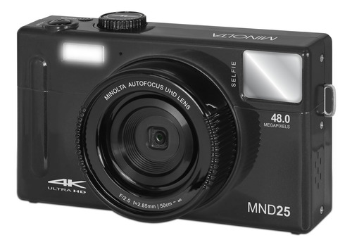 Cámara Minolta Mnd25 De 48 Mp Con Enfoque Automático 4k Ultr
