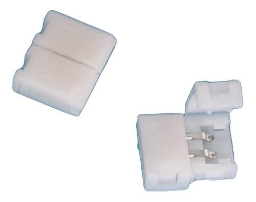 Conector Ficha Doble Empalme Union Tira Led 5050 X 10u Htec