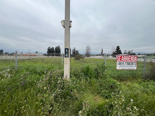 Arriendo Terreno Industrial, En Barrio Industrial De Limache