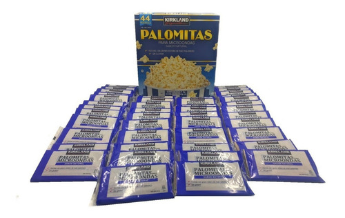 Palomitas Microondas Sabor Natural Kirkland Signature 44 Pzs