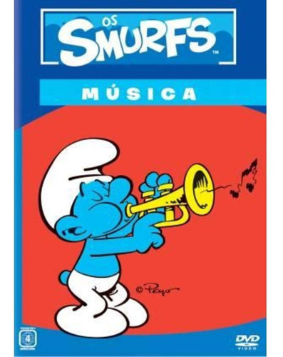 Dvd Os Smurfs - Música