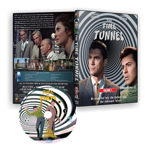 O Túnel Do Tempo Série Completa Dublada 30 Epis. 6 Blu Ray  