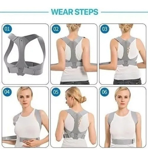 Corrector De Postura Invisible Soporte For Hombro