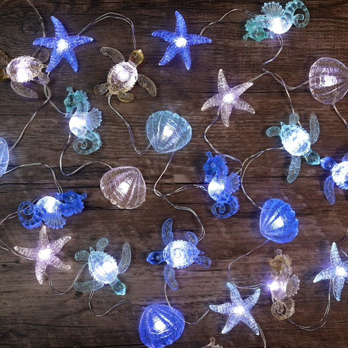 Luces De Hadas Ocean Theme String Lights Decor Náutico De In